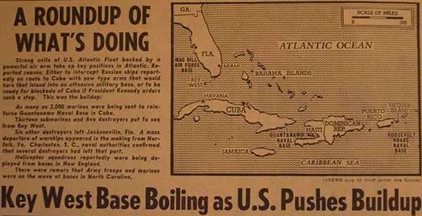 Cuban+missile+crisis+newspaper+articles