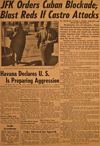 Cuban+missile+crisis+newspaper+articles